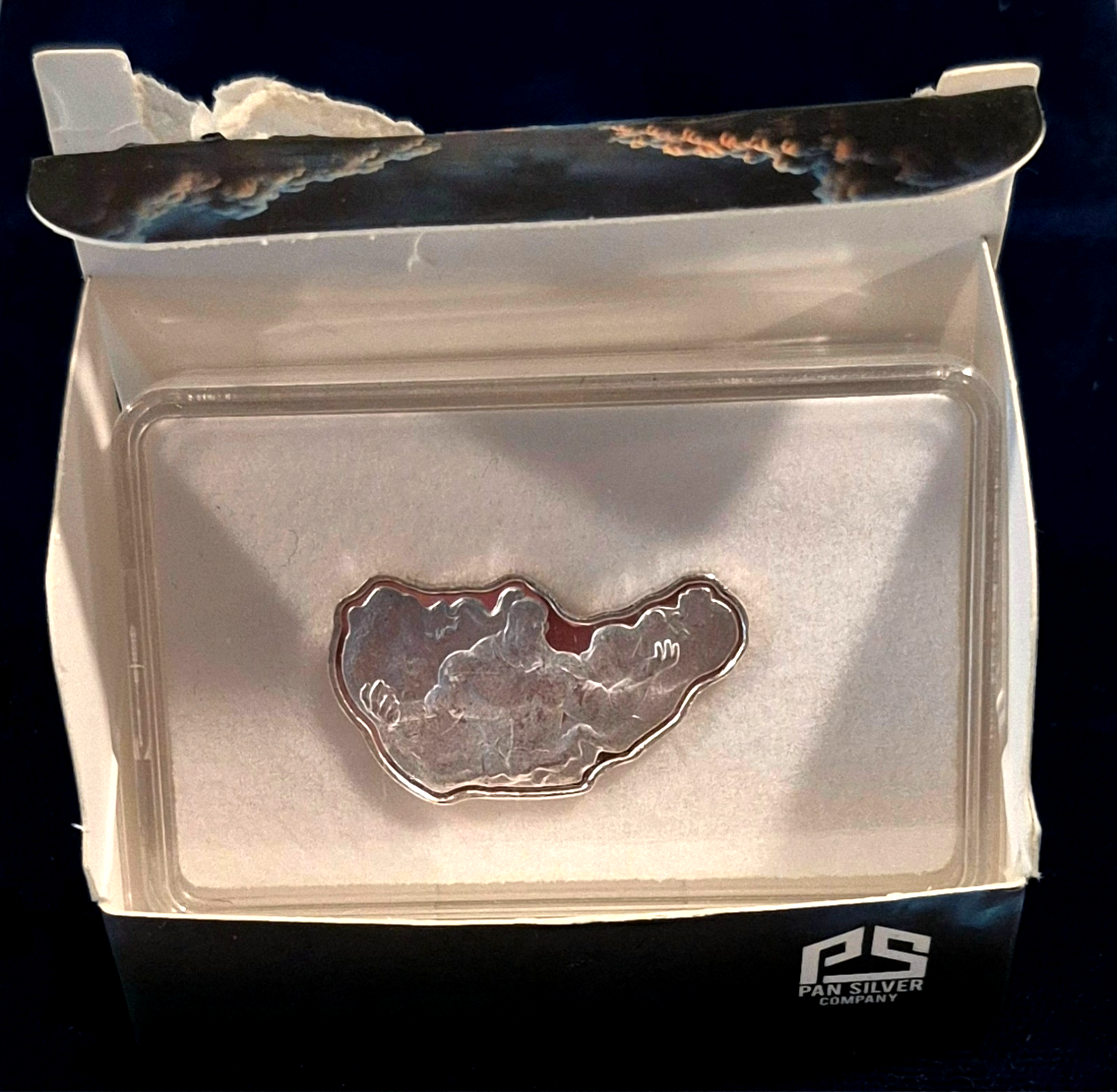 Pan Silver Company 5 Gram .999 Fine Silver Aladdin Genie Low #, 624/3000