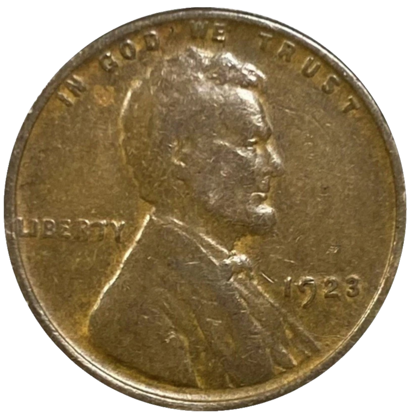 🔥 1923 P Lincoln Wheat Cent Good - Very Good (G-VG) Condition Copper Penny 1c