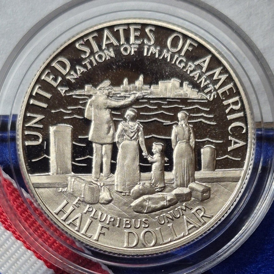 1986-S Statue of Liberty Centennial Proof Half Dollar Commemorative 50C OGP Box