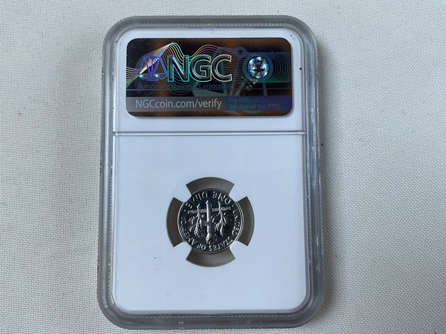 ✅ 1959-P NGC PF69 Proof Roosevelt Dime Scales Label Grade