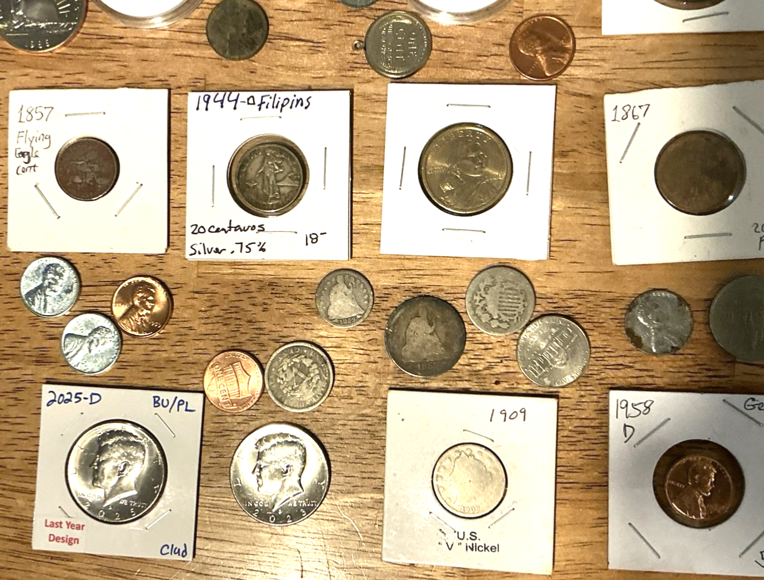 CLEANING MY DESK Coin Lot -Silver/Proof/Uncirculated OLD MUST READ DESCRIPTION