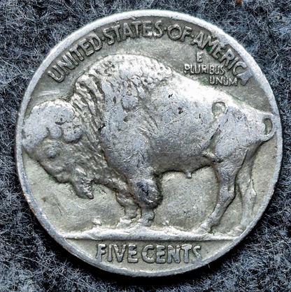 1936 Buffalo Nickel Sharp XF Features Partial Horn Full Date 5C