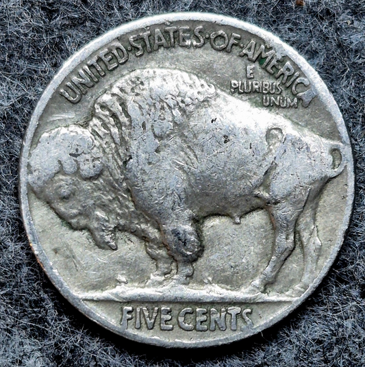 1936 Buffalo Nickel Sharp XF Features Partial Horn Full Date 5C
