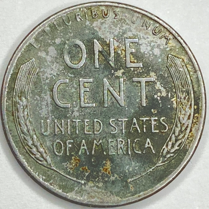 1943 P Lincoln Steel Wheat Cent G -F STEEL Penny WWII Coin Average Circulated