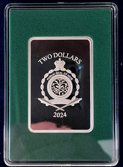 2024 Niue 1 Oz .999 Silver Harry Potter Mint LIMITED Mintage Dean Thomas 127/250