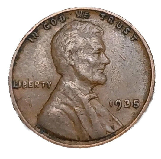 1935 P Lincoln Wheat Cent HIGH GRADE Very Fine to Extremely Fine (VF-XF)