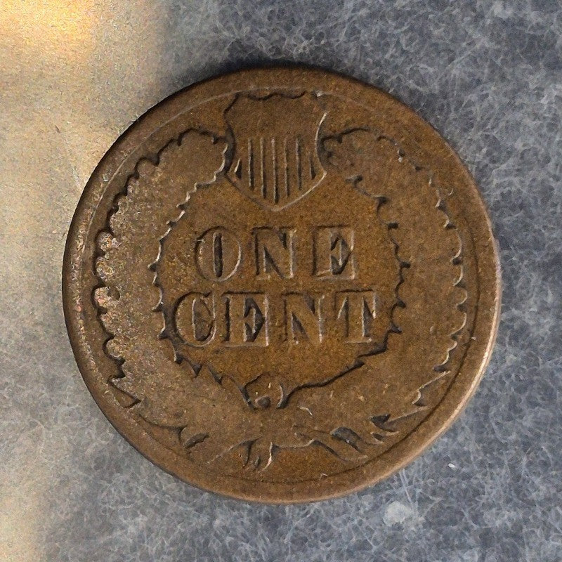 1890 Indian Head Cent Penny 1C G Good Bronze Philadelphia 19th Century US Coin