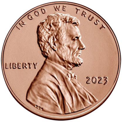 ✅ 2023 P Lincoln Shield Cent BRILLIANT UNCIRCULATED RED Penny US Mint 1c Coin