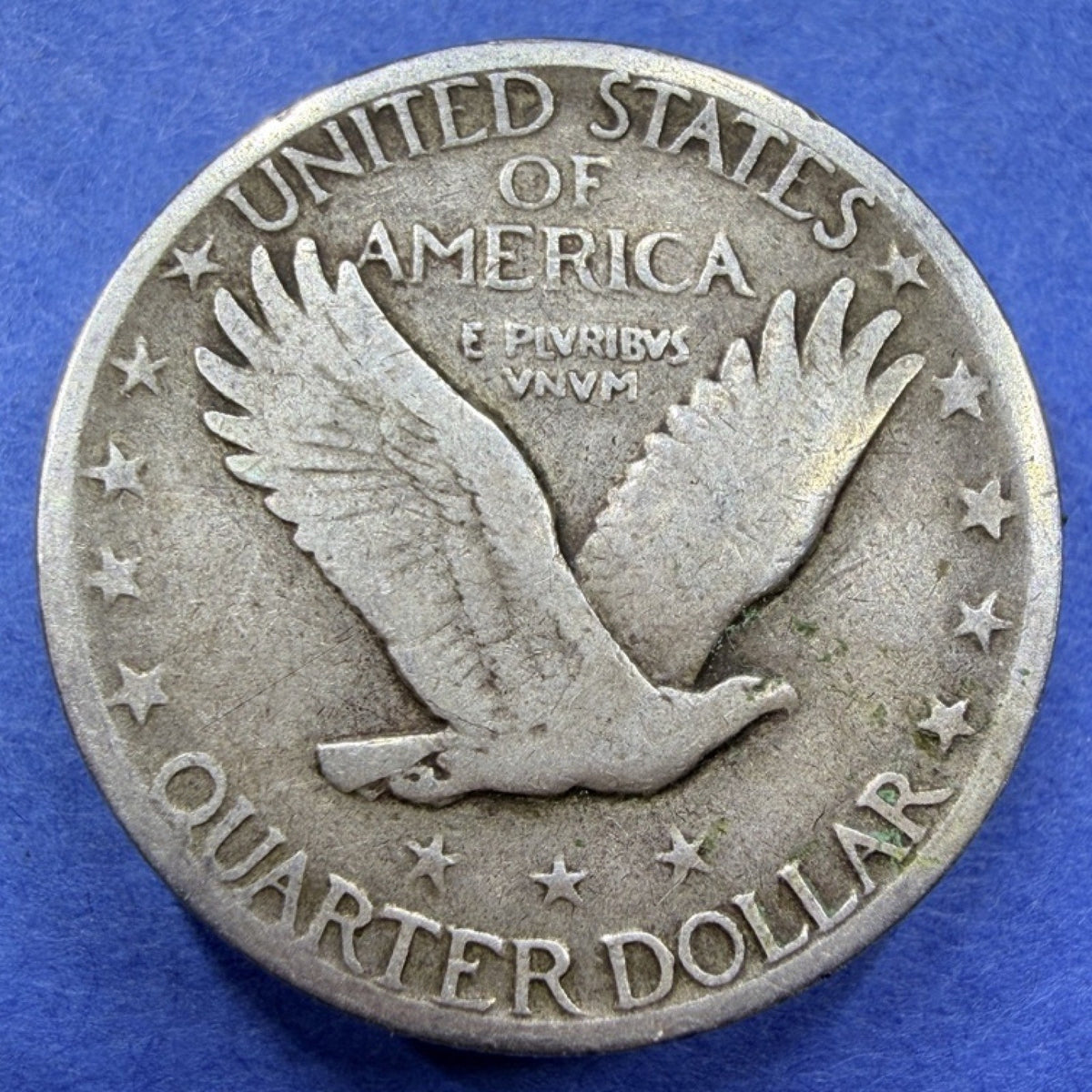 1930-S Standing Liberty Quarter 25C G Good 90% Silver Last Year San Fran Coin - view 2