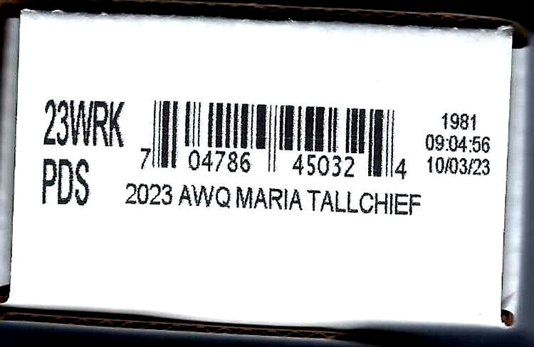 (3) Roll Set P/D/S 2023 MARIA TALLCHIEF Quarters US Mint  Unopened Box (23WRK)