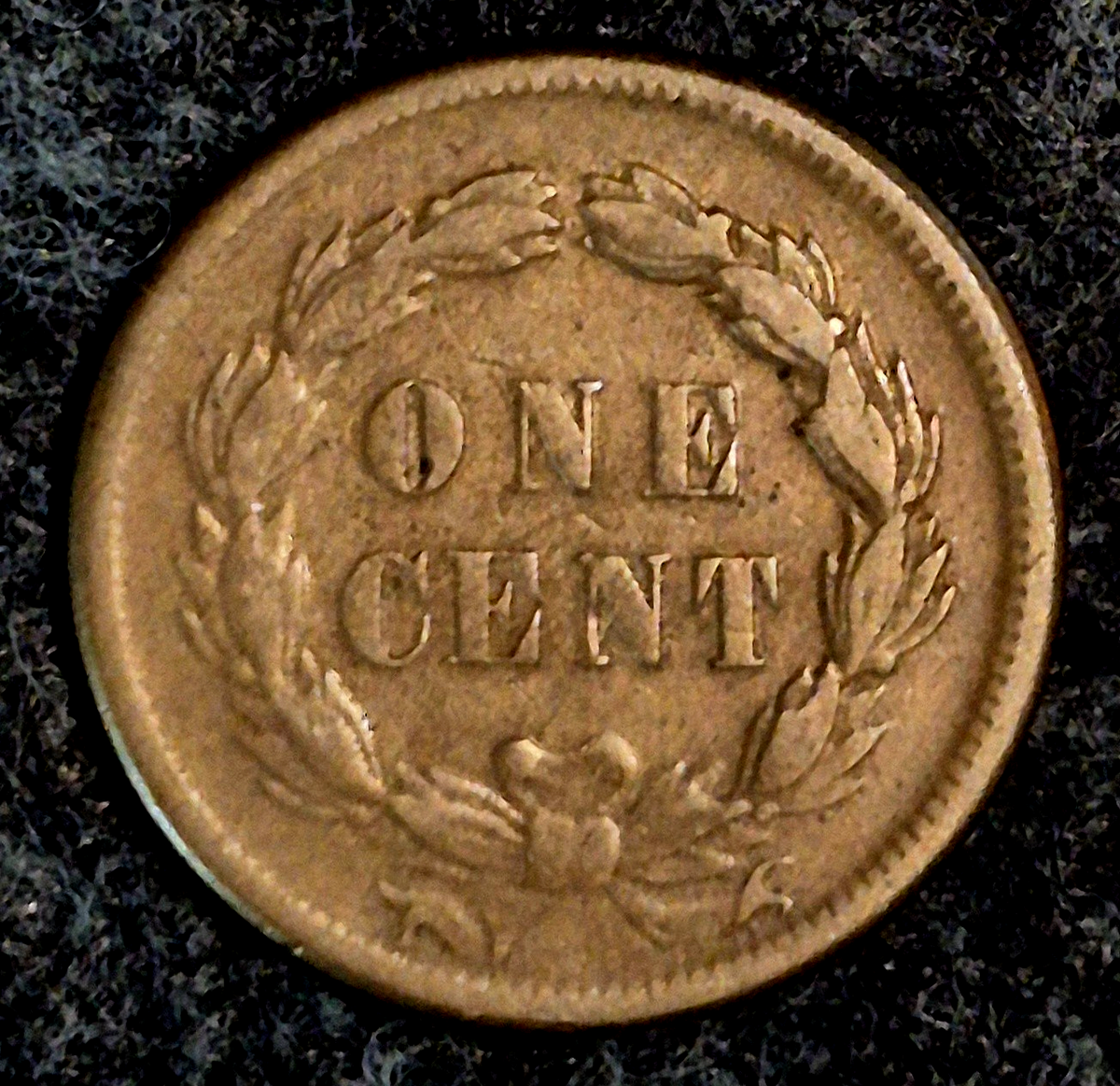1859 Indian Head Cent VF/XF First Year Laurel Wreath Reverse Copper 1C Coin - view 2