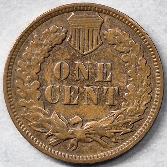 1908 Indian Head Cent Penny 1C Fine Bronze Philadelphia Early 1900s US Coin