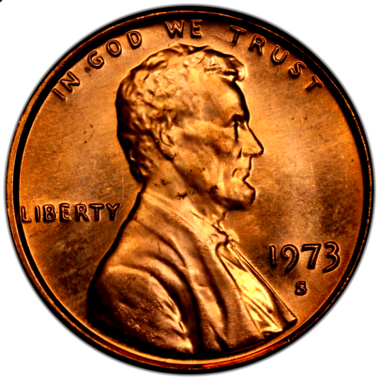 1973 San Fransico Memorial BU Brilliant Uncirculated 1C 🔥OBW Bank Roll🔥