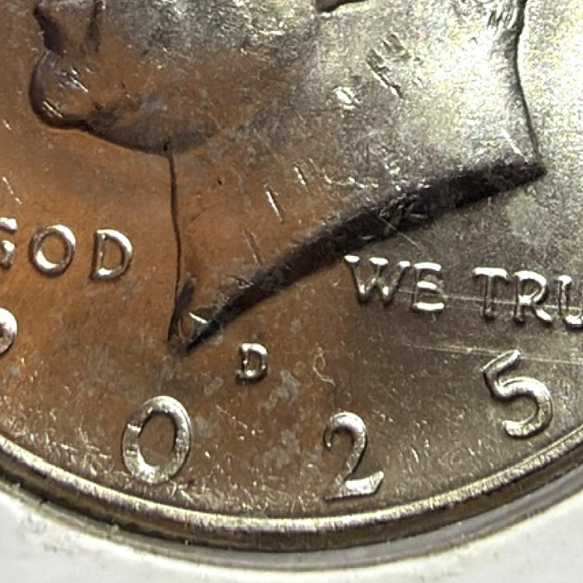 2025-D Kennedy Half Dollar 50C BU Prooflike Denver Mint Last Year of Design Clad