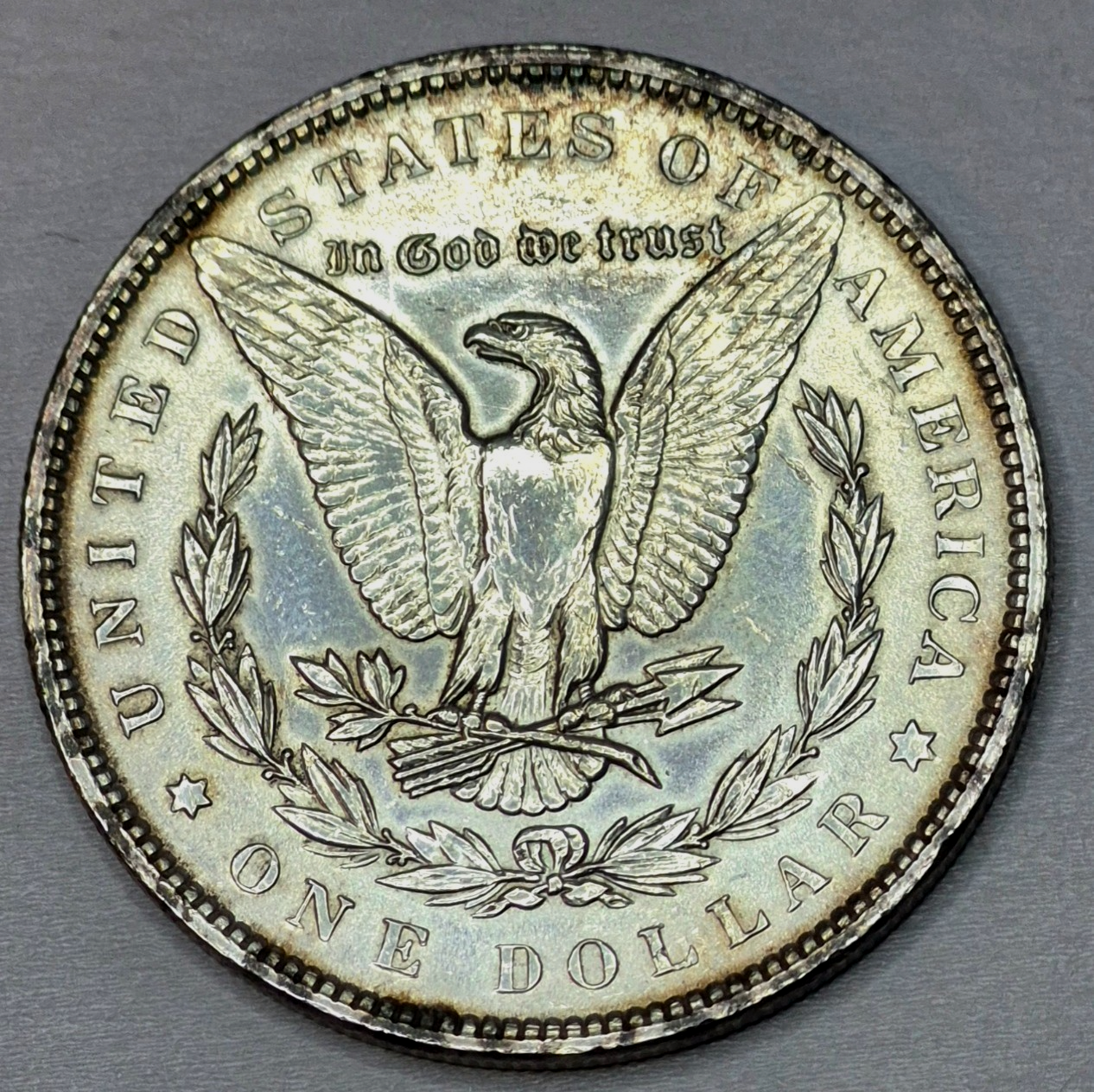 1888-P Morgan 90% Silver Dollar Crisp Strike & Toning Strong MS Features