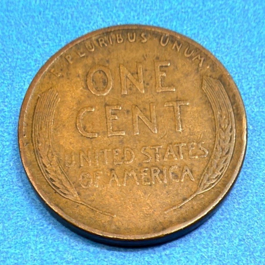 1935 Lincoln Wheat Cent 1C VF Brown Penny Philadelphia Mint Old US Coin