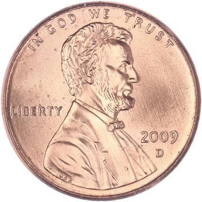 ✅ 2009-D Lincoln Cent Presidency White House #4 GEM BU Penny Coin 09D4
