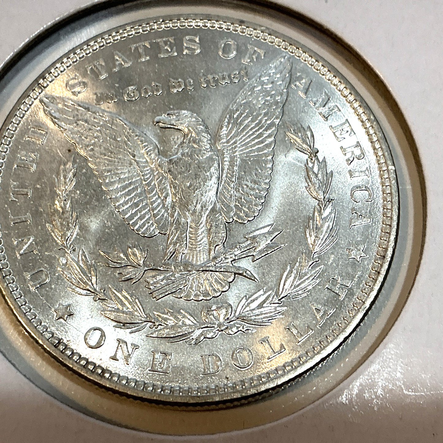 1887-P Morgan 90% Silver Dollar BRILLIANT UNCIRCULATED Sharp Strike & Shine