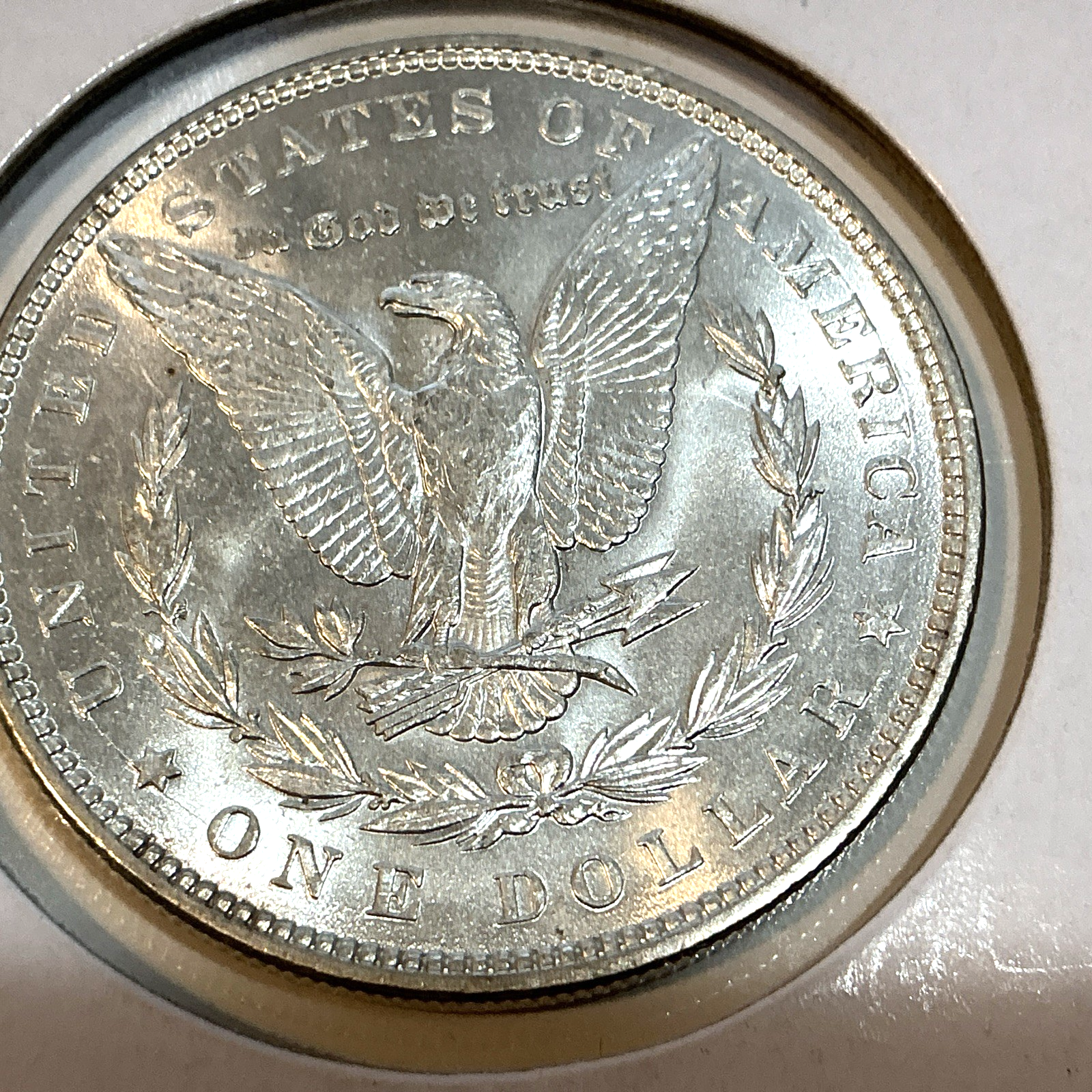 1887-P Morgan 90% Silver Dollar BRILLIANT UNCIRCULATED Sharp Strike & Shine