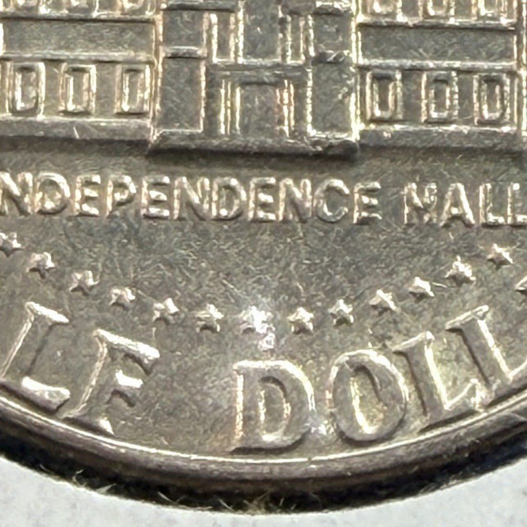 1976-D Kennedy Bicentennial Half Dollar 50C BU Independence Hall Denver Mint