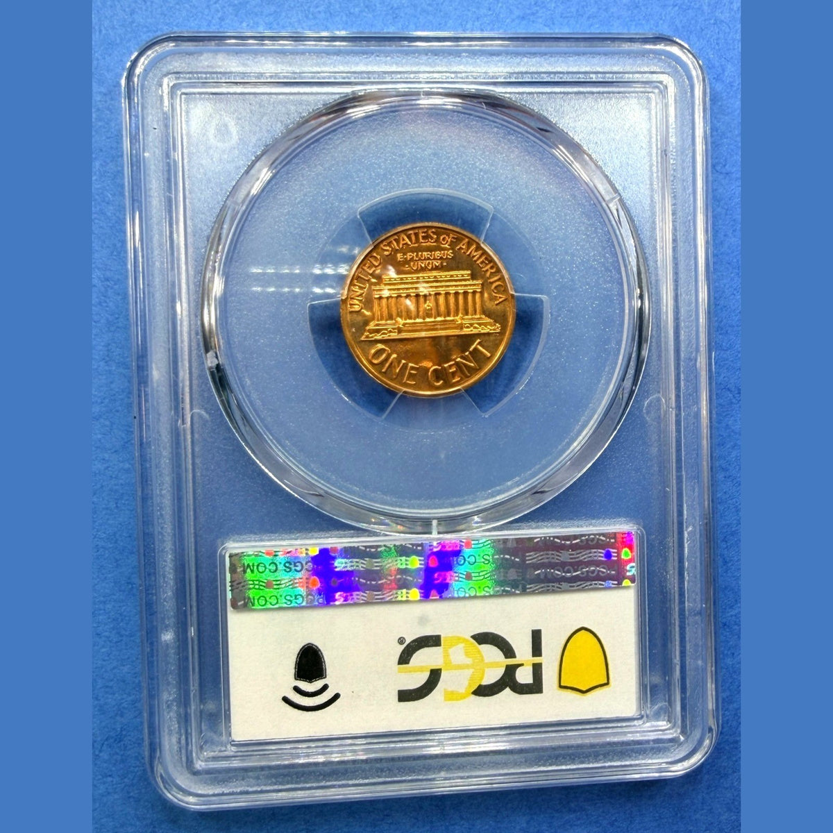 1970-S Lincoln Memorial Cent Proof PCGS PR68RD Large Date Red Proof Penny 1C