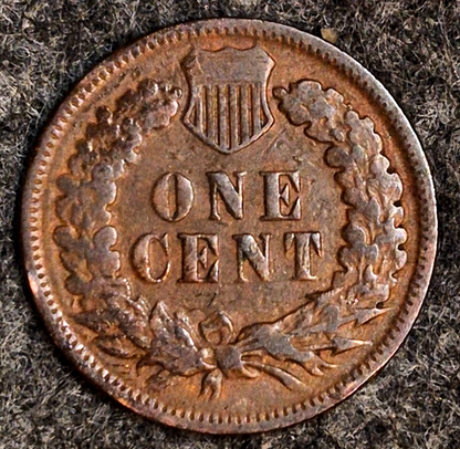 1883 Indian Head Cent Penny VG-F Features Part Liberty, Receive Coin Pictured 1C