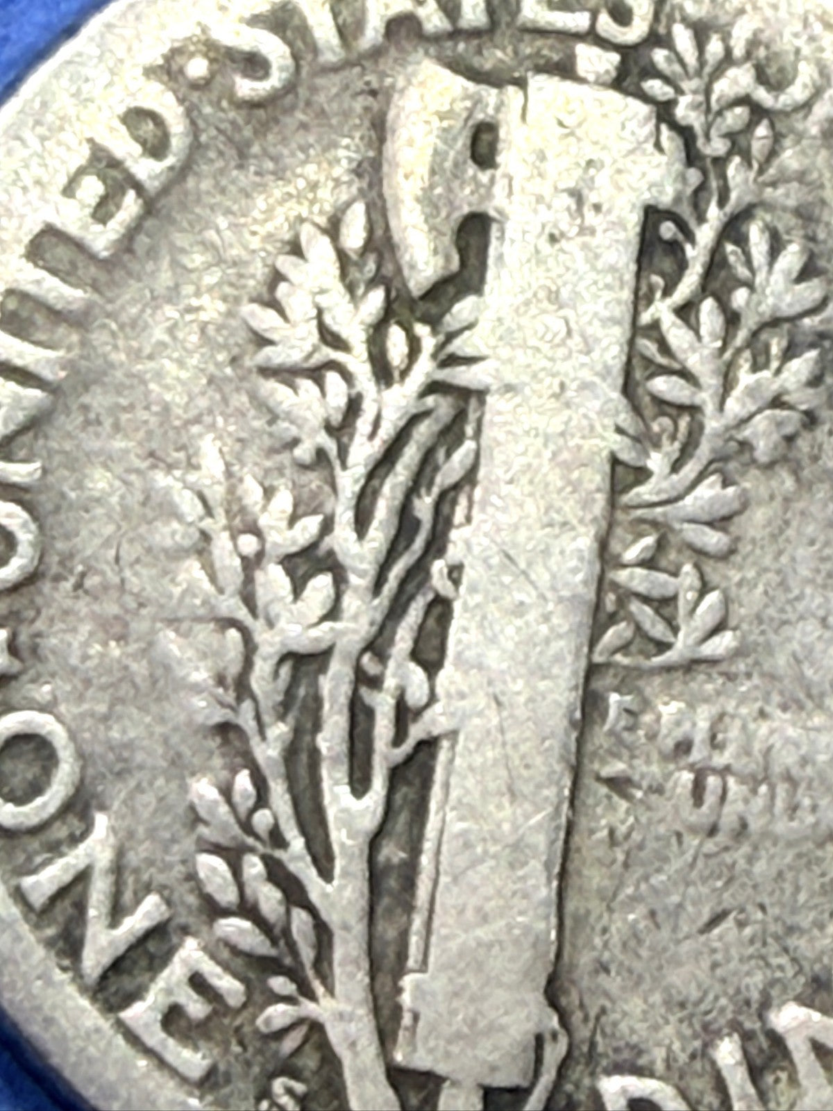 1925-S Mercury Dime 10C Better Date San Francisco 90% Silver F Fine Full Rims
