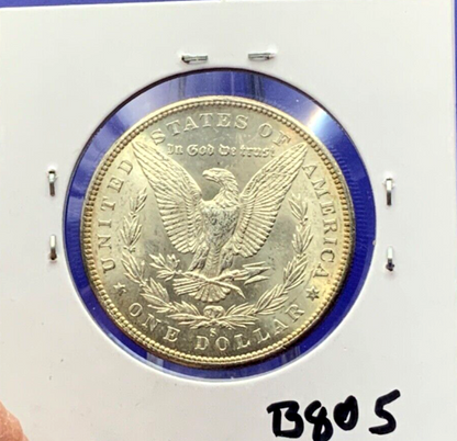1880-S Morgan 90% Silver Dollar Gem Shiny, Bright, Well Struck PL Mirror Finish