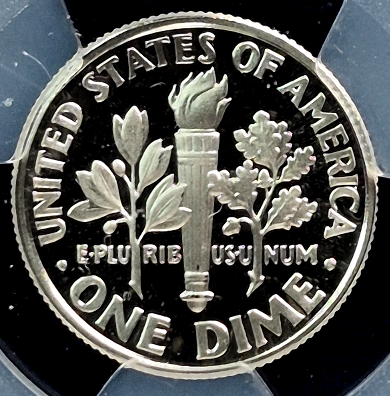 1997-S Roosevelt Dime PCGS PR70 DCAM 🔥 Perfect Proof Deep Cameo