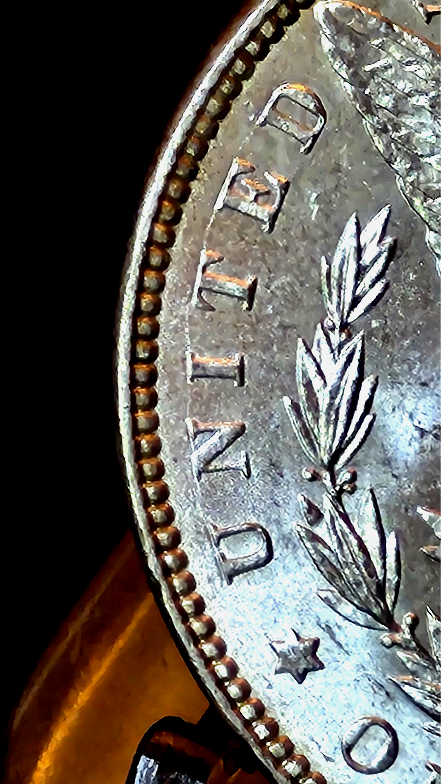 1887-P Morgan 90% Silver Dollar BU Gem, Rev Die Crack, Vam Hunters, Rare Vam 3-A