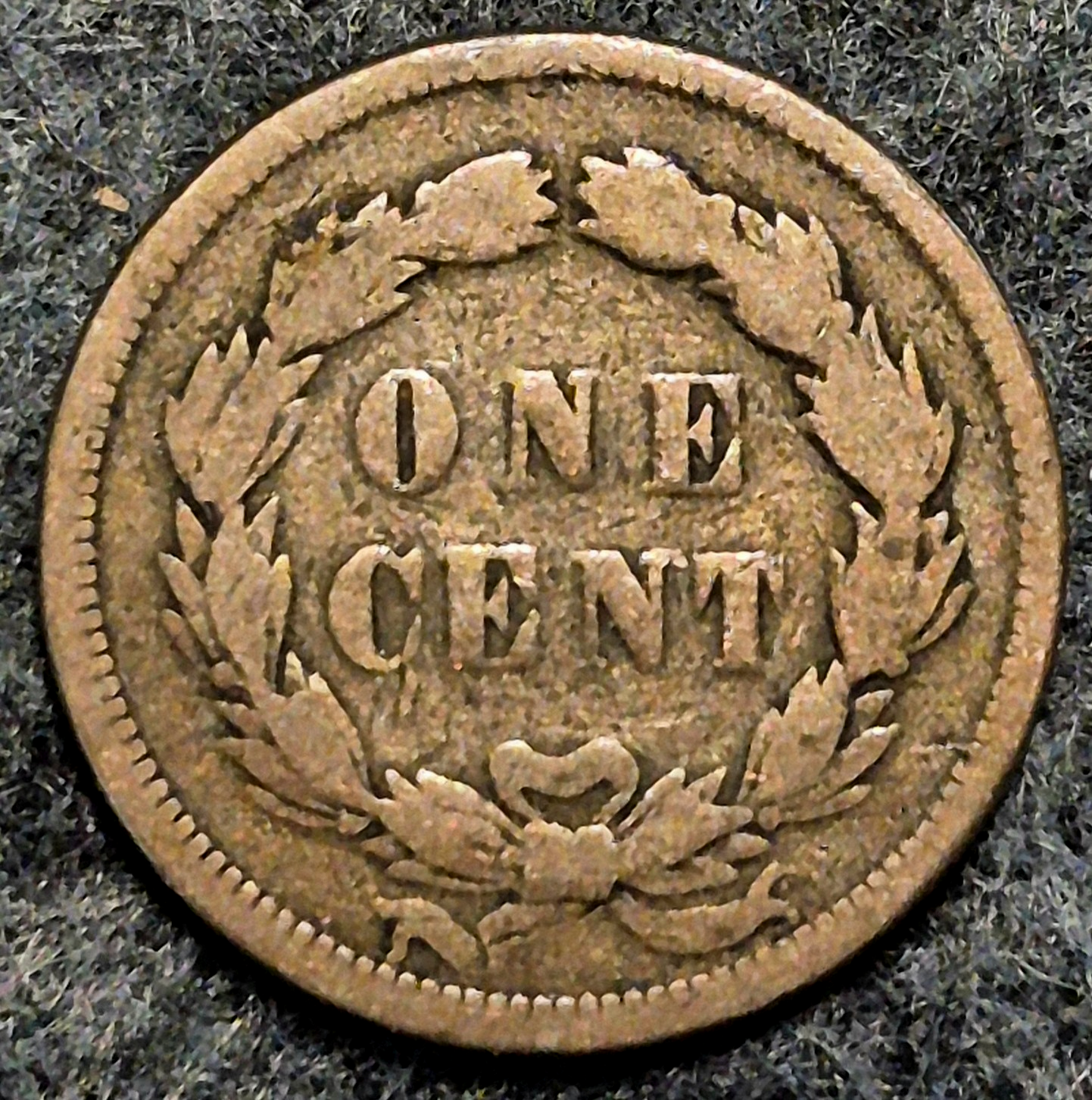 1859 1C Indian Head Cent Highly Collectable 1st YR Choice VG-F Broadstruck Error