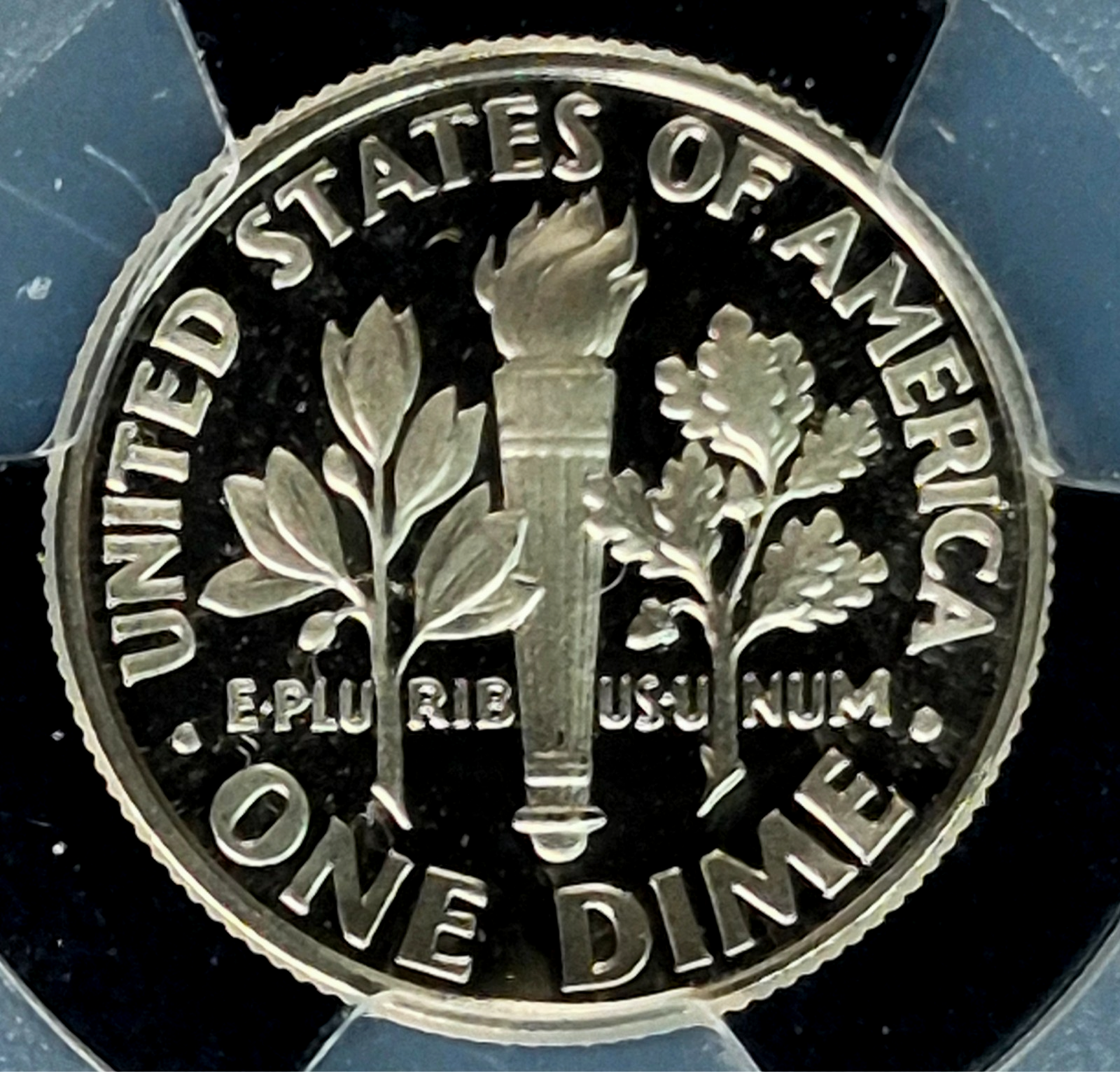 1997-S Roosevelt Dime PCGS PR70 DCAM 🔥 Perfect Proof Deep Cameo