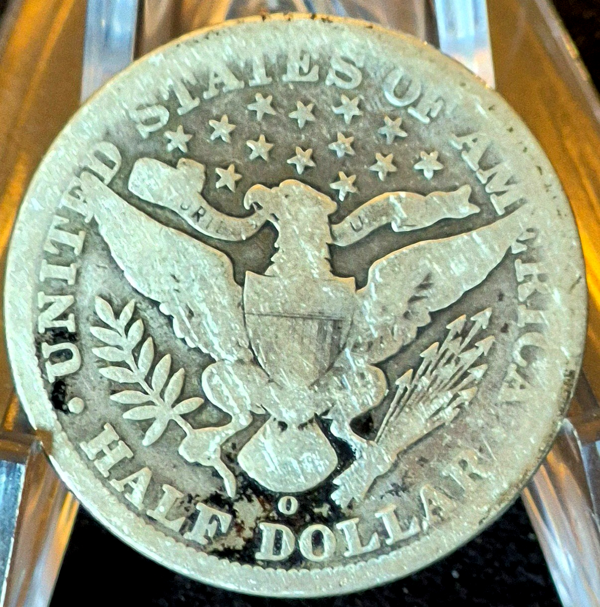 1898-O New Orleans Barber Half Dollar 90% Silver Good+ Partial Motto Better Date