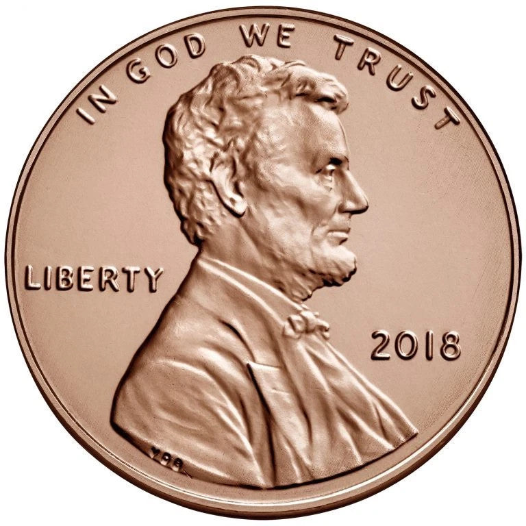 ✅ 2018 P Lincoln Shield Cent BRILLIANT UNCIRCULATED RED Penny US Mint 1c Coin