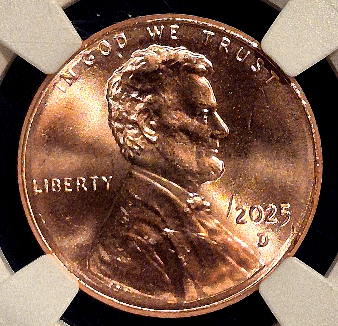 2025-D Lincoln Shield Cent NGC *ULTRA BREAKS* MS65RD Last Year Of Issue!