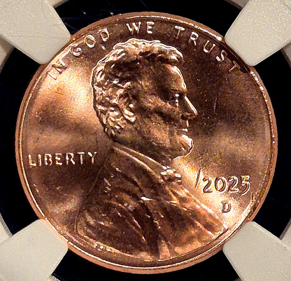 2025-D Lincoln Shield Cent NGC *ULTRA BREAKS* MS65RD Last Year Of Issue!