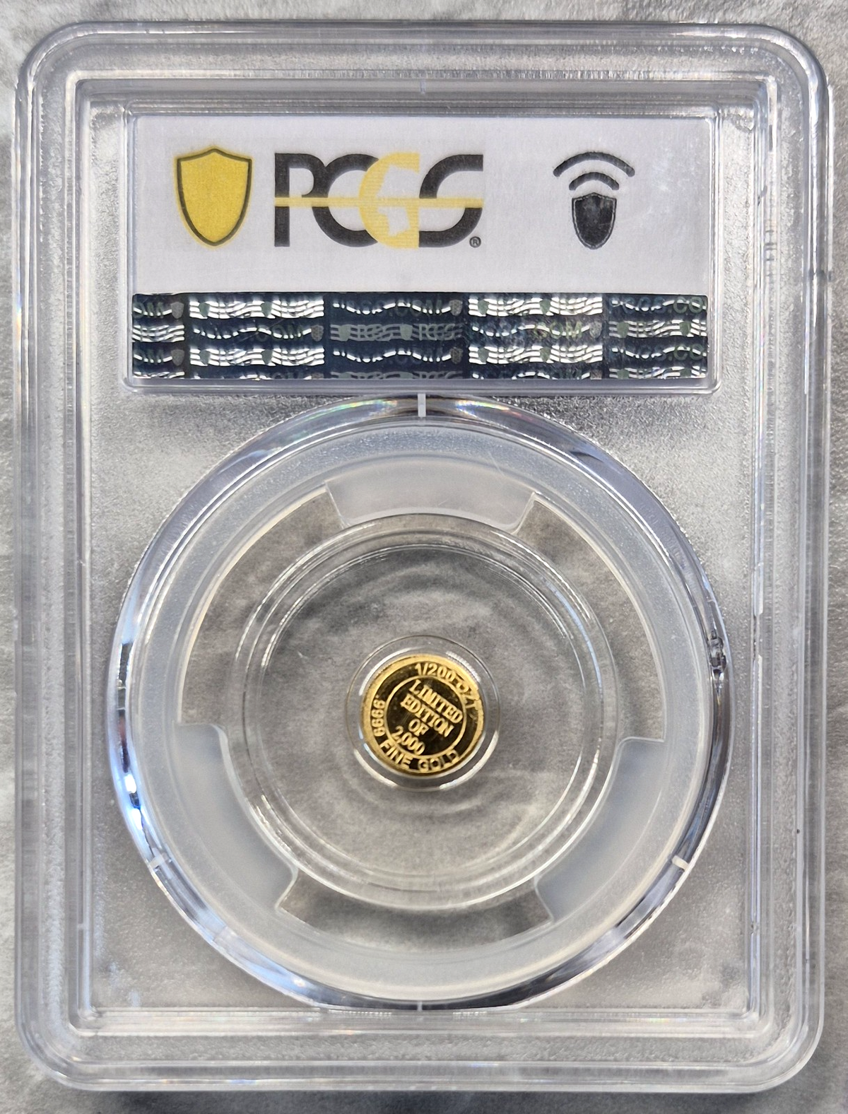 Alien & Astronaut 1/200 oz .9999 Gold Round PCGS MS69 Limited Edition of 2,000