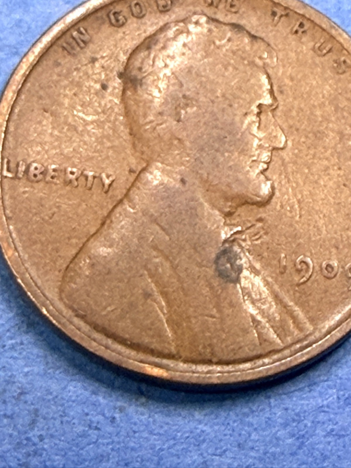 1909 VDB Lincoln Wheat Cent 1C VG Very Good First Year Brenner Initials Penny - view 2