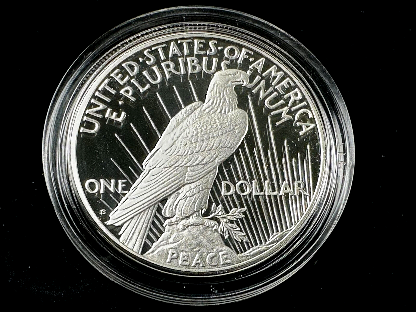 {4 Coin Set}  2023 Morgan & Peace Silver Dollars  Unc & Proof OGP BOX COA .9999