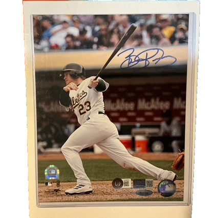⚾️ Bobby Kielty Signed 8x10 Licensed Photo COA: BAS Beckett Oakland Athletics