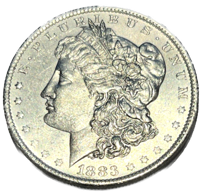 BU Uncirculated 1883 O Morgan Silver Dollar Sharp Strike Blast White 90% Coin