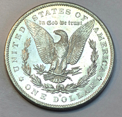 1883-O Morgan Silver Dollar Crisp MS Features Light Toning 90% Silver $1