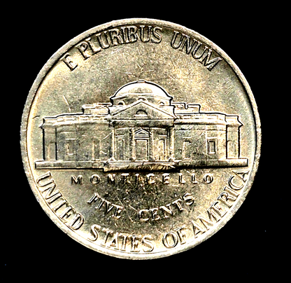 1977 Jefferson Nickel BU Uncirculated 5c Coin