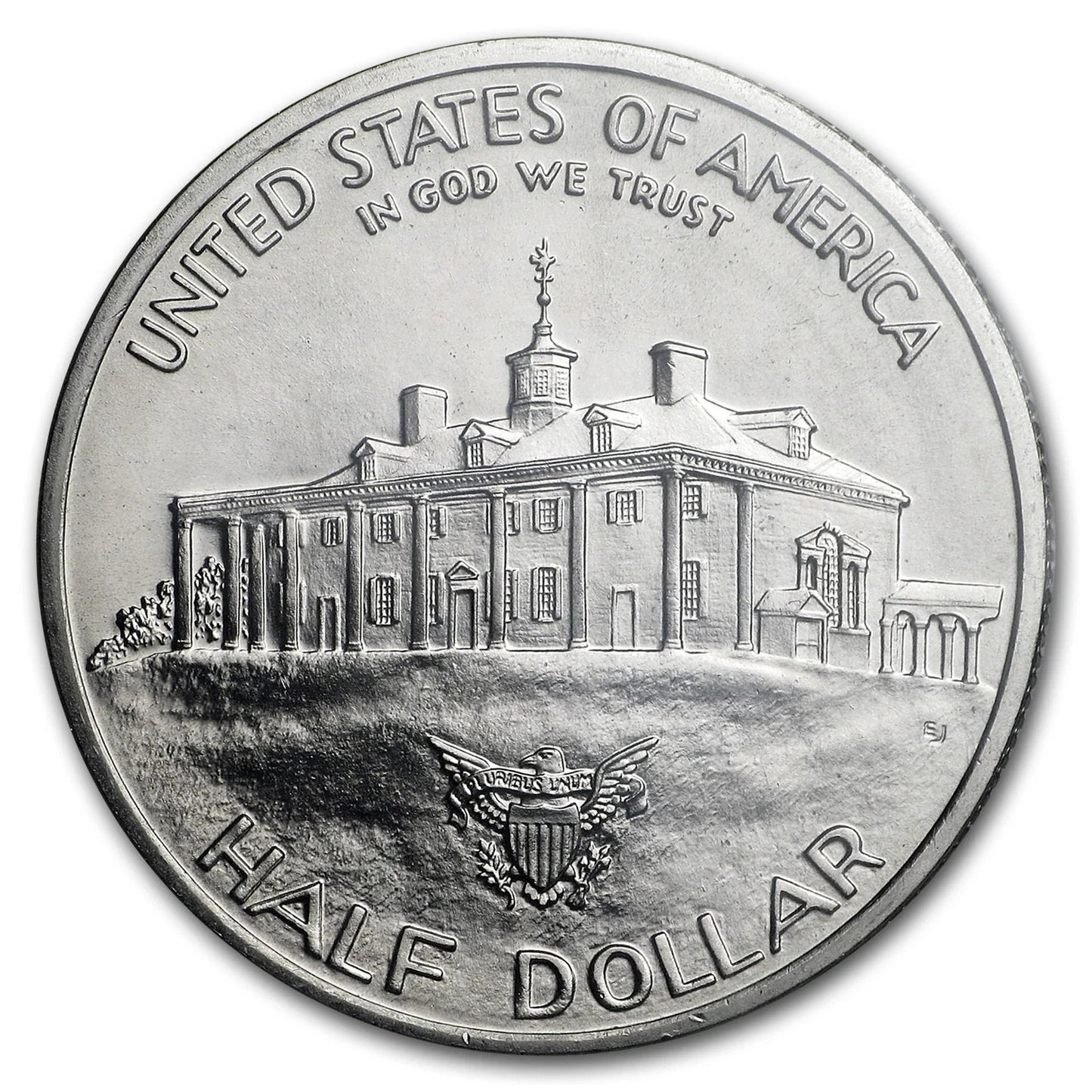 1982-D George Washington 1/2 Dollar 90% Silver Commemorative BU (Box & COA)