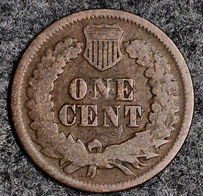 1864 Indian Head Cent Penny Good Features Variety III, Coin Pictured 1C