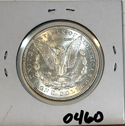 1887-P Morgan 90% Silver Dollar BRILLIANT UNCIRCULATED Sharp Strike & Shine