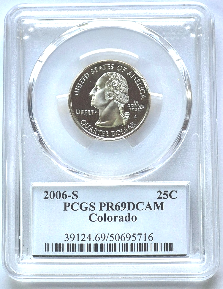 2006-S State Quarter Colorado PCGS Highly Graded PR69DCAM 25C