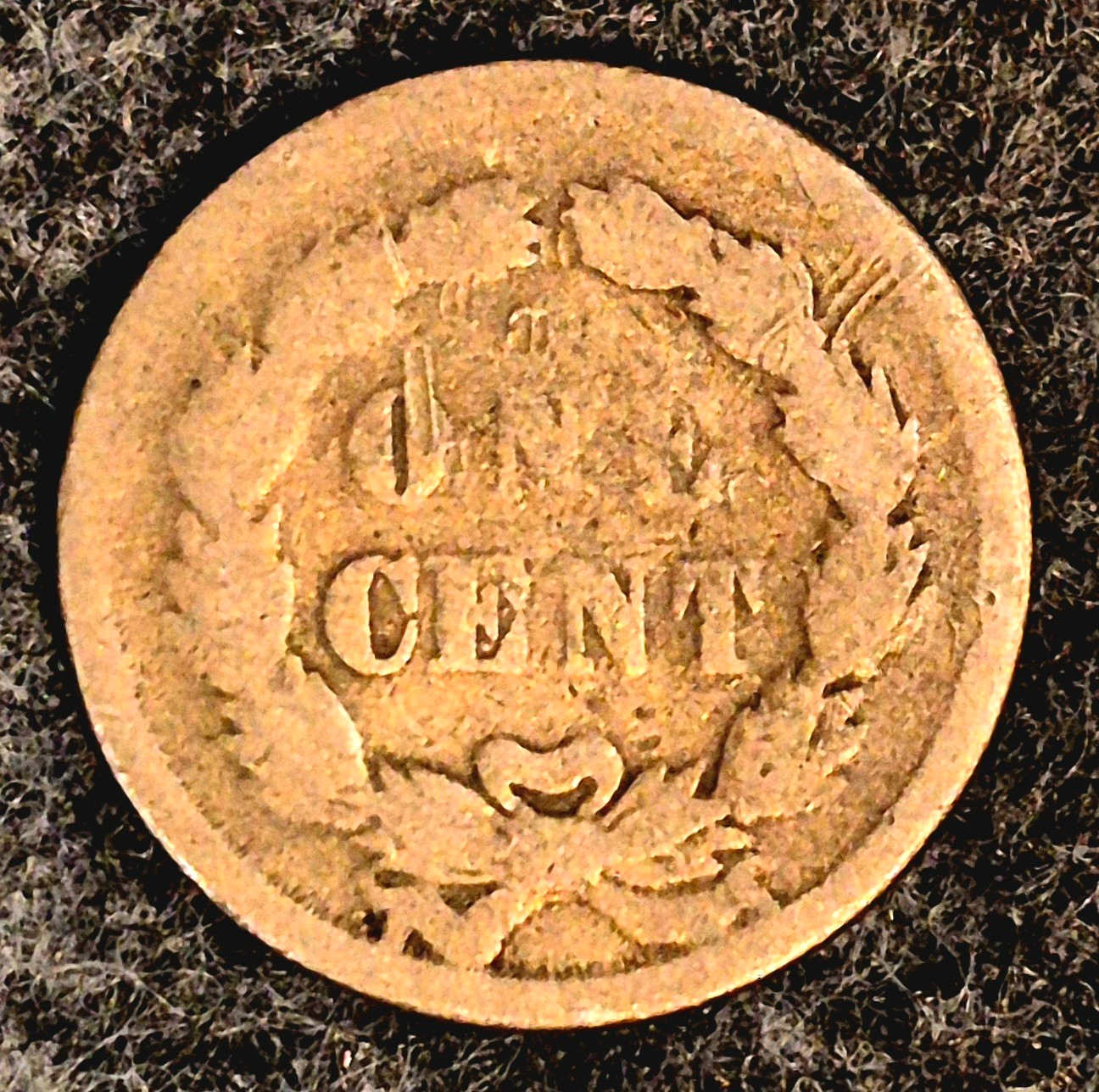 1859 Indian Head Cent First Year Good Features Laurel Wreath Reverse Coin Shown
