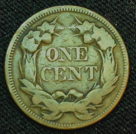 1857 Flying Eagle One Cent Nicer Detail Only Minted for 3 Yrs the 1st Small Cent
