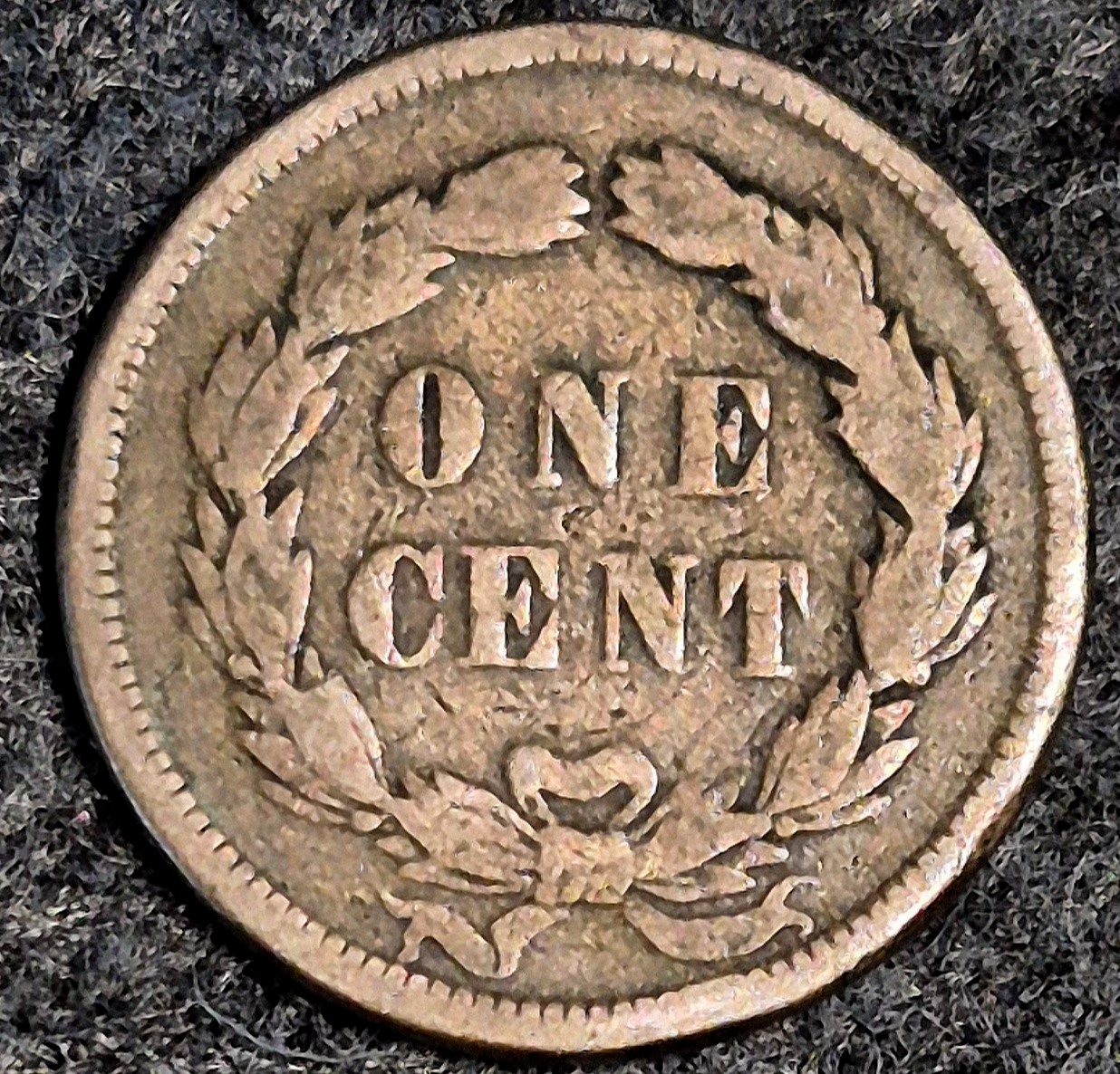1859 Indian Head Cent First Year Good+ Features Laurel Wreath Reverse Coin Shown